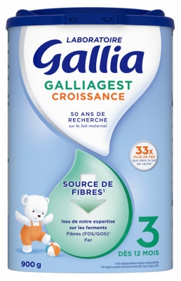 Gallia Gest Croissance 3ème Âge +12 Months 900 g