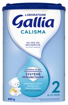Gallia Calisma 2ème Âge 6-12 Mois 830 g