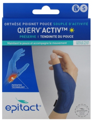 Epitact Querv'Activ Soft Thumb Orthosis - Dimensione: S