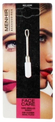 Vitry Menhir Gezichtsverzorging Vernikkelde Oorverzorging - Kleur: Wit