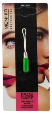 Vitry Cuidado Facial de Menhir Cuidado de los Oídos Niquelado - Color: Verde