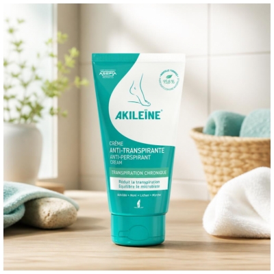 Akileïne Crème Anti-Transpirante 75 ml