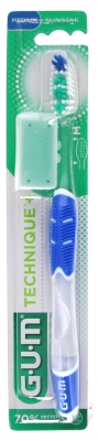 GUM Toothbrush Technique+ 492 - Colour: Dark Blue