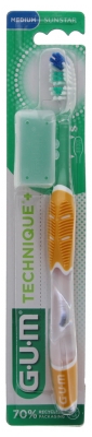 Periuță de Dinți GUM Technique+ 493 - Culoare: Galben