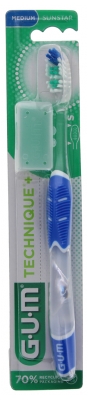 GUM Toothbrush Technique+ 493 - Colour: Blue