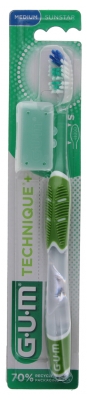 GUM Toothbrush Technique+ 493 - Colour: Green