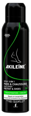 Akileïne Sprej za stopala in čevlje 150 ml