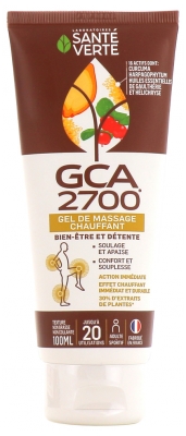 Santé Verte GCA 2700 Gel Massaggio Riscaldante 100 ml
