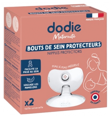 Dodie Breastfeeding 2 Nipple Protectors Standard Size