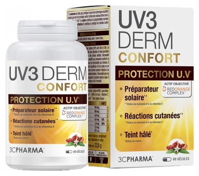 3C Pharma UV3 Derm Confort 60 Gélules