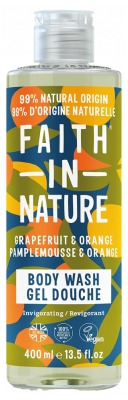 Gel de Duș Faith In Nature cu Grapefruit și Portocală 400 ml