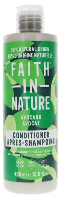 Faith In Nature Balsamo All'avocado per Tutti i Tipi di Capelli 400 ml