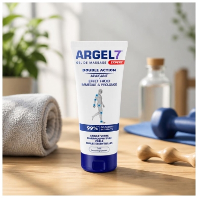 Argel7 Gel de Massage Expert Double Action 70 ml