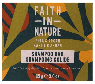 Șampon Solid cu Shea și Argan Faith In Nature 85 g
