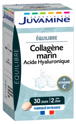 Juvamine Marine Collagen Hyaluronic Acid 60 Tabletek