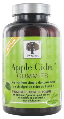 New Nordic Apfelwein 60 Gummies