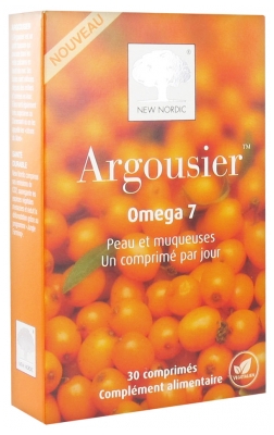 New Nordic Argousier Omega 7 Peau et Muqueuses 30 Comprimés