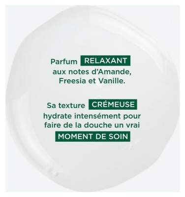 Klorane Crème Douche Nutritive au Cupuaçu Bio Lait d'Amandier 200 ml