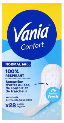 Vania Confort Fresh Normal 28 Protetores Diários