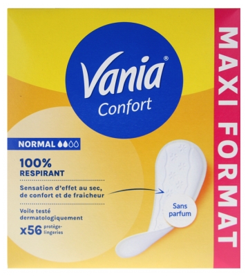 Vania Kotydia Comfort Normal Bezzapachowe 56 Lnianych Ochraniaczy