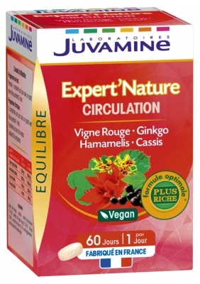 Juvamine Expert'Nature Circulation 60 Comprimés