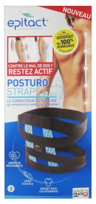 Epitact PosturoStrap Correcteur de Posture - Taille : Taille 3