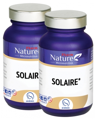 Nature Attitude Lote Solar de 2 x 60 Cápsulas
