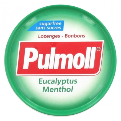 Pulmoll Cukierki Eukaliptusowe Mentolowe Bez Cukru 45 g