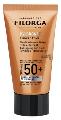 Filorga UV-BRONZE Visage Fluide Solaire Anti-ge SPF50+ 40 ml