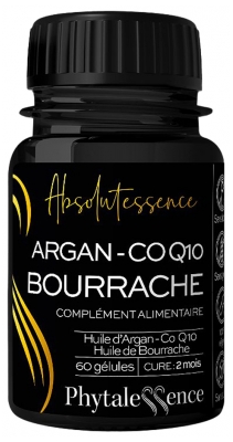 Phytalessence Argan Bourrache CO Q10 60 Gélules
