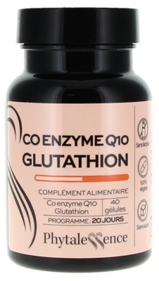 Phytalessence Coenzyme Q10 Glutathion 40 Capsules