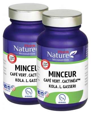 Pharm Nature Adelgazamiento lote de 2 x 60 cápsulas