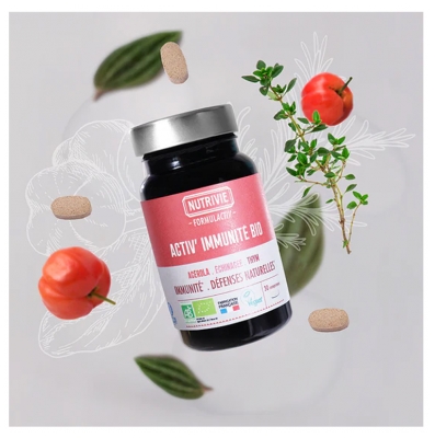 Complément Immunité Biocyte Bio - 2 Boîtes De 30 Comprimés - Gelée Royale, Acérola - Péremption 06/2025