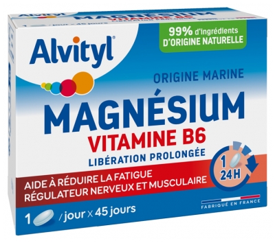 Alvityl Magnesium B6-vitamiini 45 tablettia