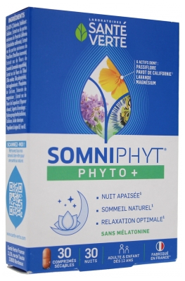 Santé Verte Somniphyt Phyto+ 30 Comprimés Sécables