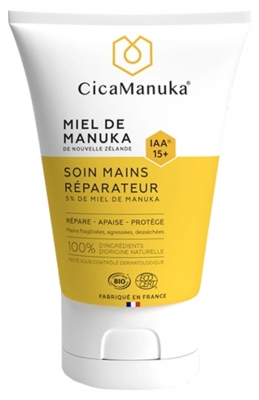 CicaManuka Reparierende Handpflege 5% Manuka Honig IAA 15+ Bio 50 ml