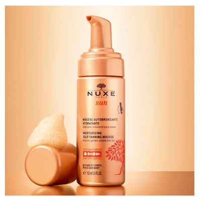 Nuxe Sun Drėkinamoji savaiminio įdegio putų 150 ml