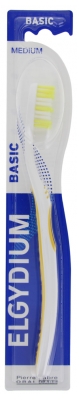 Elgydium Basic Medium Toothbrush - Colour: Yellow