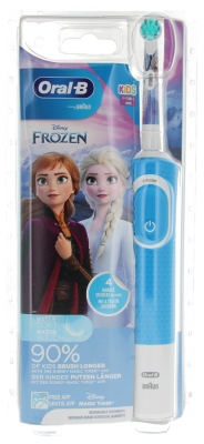Oral-B Kids Rechargeable Electric Toothbrush for Children 3 Years Old + - Model: Frozen
