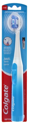 Colgate 360° Brosse à Dents à Piles - Couleur : Bleu