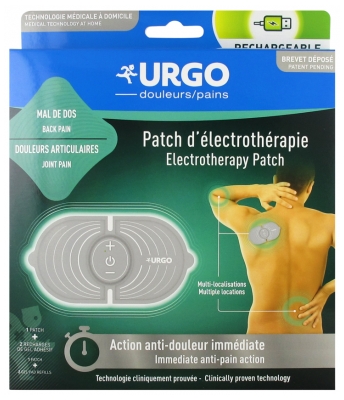 Urgo Patch d'Électrothérapie Rechargeable 1 Patch