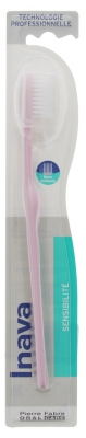 Inava Sensitivity Toothbrush Conical Strands - Colour: Pink