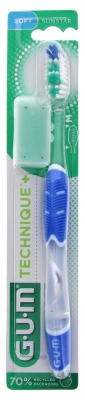 GUM Toothbrush Technique+ 490 - Colour: Blue