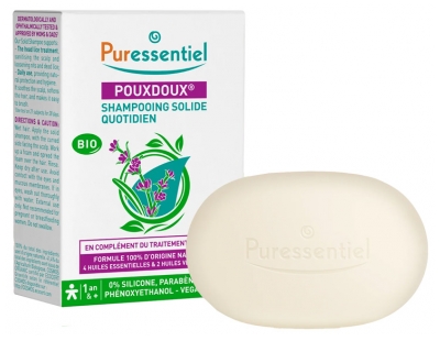 Puressentiel Organic Lice Daily Solid Shampoo 60 g