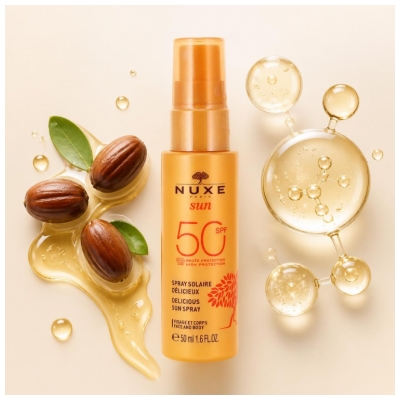 Nuxe Sole Spray Solaire Délicieux SPF50 50 ml