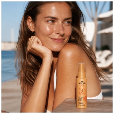 Nuxe Sun Razpršilo za sončenje z okusom SPF50 50 ml
