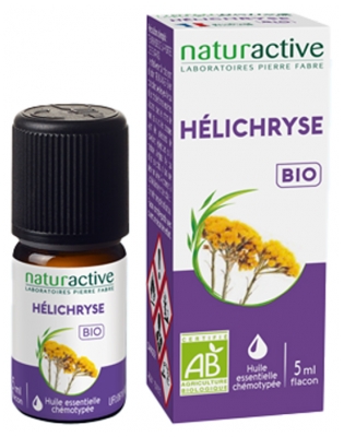 Naturactive Huile Essentielle Hélichryse Italienne (Helichrysum italicum) Bio 5 ml
