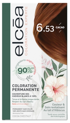 Elcéa Expert Trwała Farba do Włosów - Kolor: 6.53 Kakao