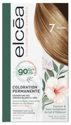 Elcéa Permanent Expert Hair Color - Hair Colour: 7 Blonde