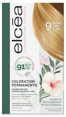 Elcéa Permanent Expert Hair Color - Hair Colour: 9 Very Light Blonde